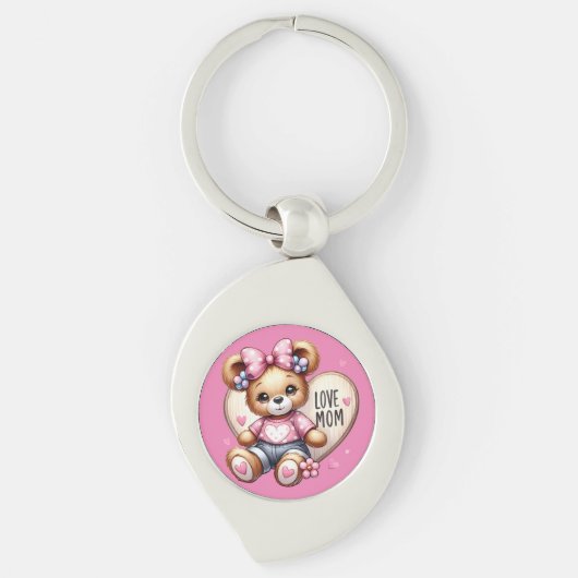 Lieve moeder sleutelhanger (Voorkant)