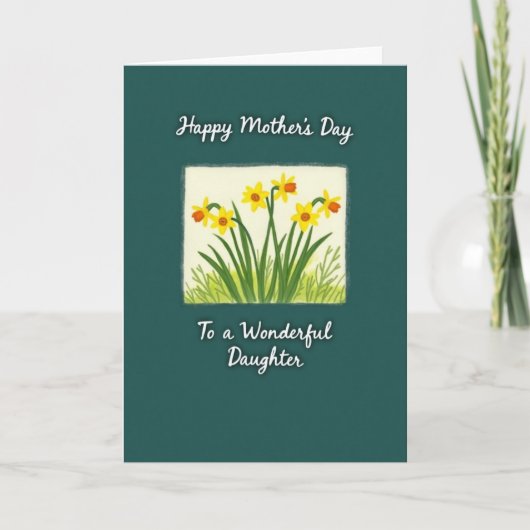 Lieve Moederdag Gele Kaart (Voorkant)
