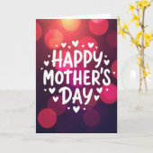 Lieve Moederdag Liefdeskaart Kaart (Gele Bloem)