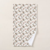 Lieve Mussjes en Bloesems Bad Handdoek (Handdoek)