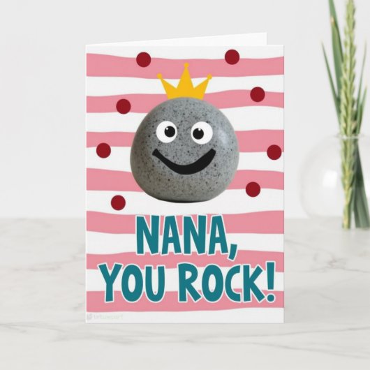 Lieve Nana Moederdag kaart (Voorkant)