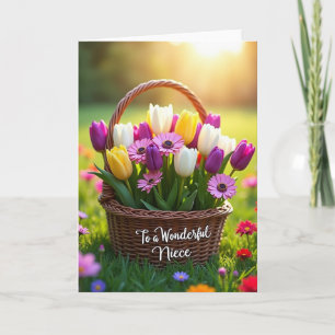 Lieve Nichten Lente Kaart