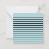 Lieve Nostalgische Verpleegster die van Grote Ader Notitiekaartje (Achterkant)