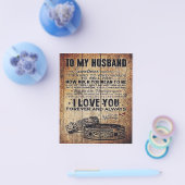 Lieve offertes voor mijn man | Cadeau voor Man Flyer (Enkel)