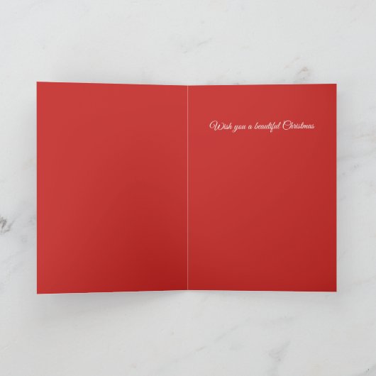 Lieve olifant en wilde bloemen in waterverf kaart (Binnen)