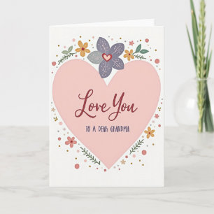 Lieve Oma Bloemendag Kaart
