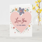 Lieve Oma Bloemendag Kaart (Gele Bloem)