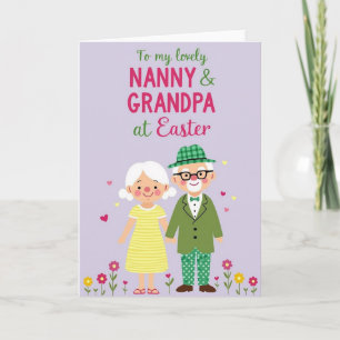 Lieve Oma en Opa Wenskaart Kaart