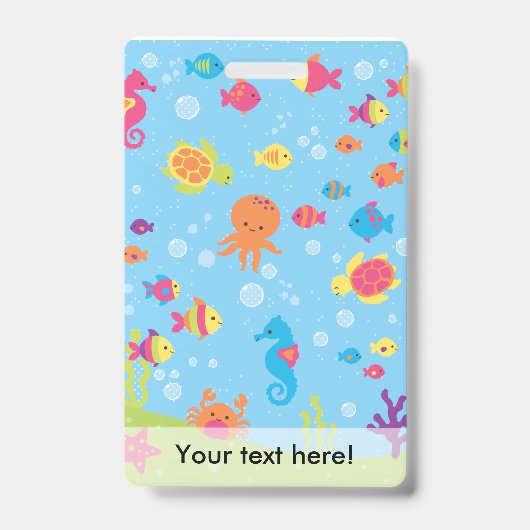 Lieve Onderwater Scene.ai Badge (Voorzijde)