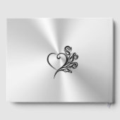 Lieve One, Heart en Rozen - condoleanceboek Gastenboek (Achterkant)