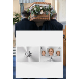 Lieve One, Heart en Rozen - condoleanceboek Gastenboek