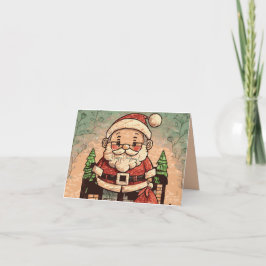 Lieve Opa Santa Kaart