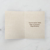 Lieve oude geit om oude dag te krijgen kaart (Binnen)