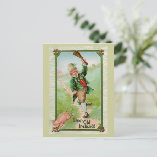 Lieve Oude Ierland!  St. Patrick's Day Briefkaart (Staand voorkant)