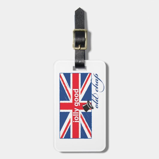 Lieve oude kerel! bagagelabel (Voorkant verticaal)