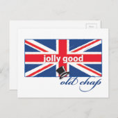 Lieve oude kerel! feestdagenkaart (Voorkant / Achterkant)