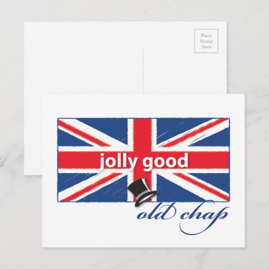 Lieve oude kerel! feestdagenkaart (Voorkant / Achterkant)