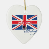 Lieve oude kerel! keramisch ornament (Rechts)