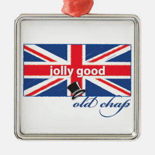 Lieve oude kerel! metalen ornament