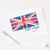 Lieve oude kerel! rechthoekige sticker (Envelop)