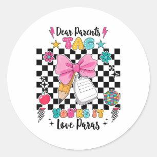 Lieve ouders Label YourE It Love Paras Laatste dag