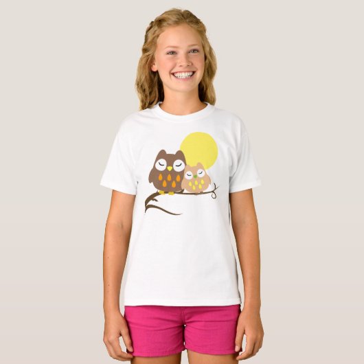 Lieve Owl T-shirt (Voorkant volledig)