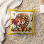 Lieve Paardenbloem Kussen (Deken)