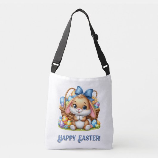 Lieve Paashaas Crossbody Tas (Voorkant)