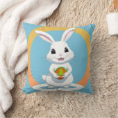 Lieve Paashaas met Mand Kussen (Deken)