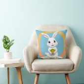 Lieve Paashaas met Mand Kussen (Stoel)