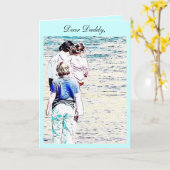 Lieve papa... kaart (Gele Bloem)