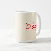 Lieve papa  koffiemok (Voorkant rechts)