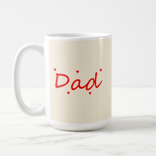 Lieve papa  koffiemok (Links)