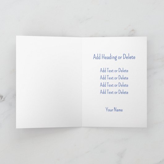 Lieve Papa Lieve Vader wij houden van je Papa aang Kaart (Binnen)