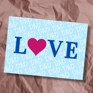 Lieve Papa Lieve Vader wij Liefhebben je Papa maat Kaart
