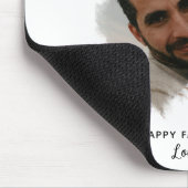 Lieve papa | Moderne Foto Hart Vaderdag Muismat (Hoek)