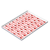 Lieve Papa Rode Harten Notitieboek (Linkerzijde)