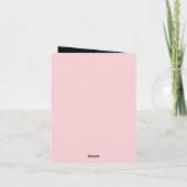 Lieve Pasen koe voeg bericht toe Feestdagen Kaart (Achterkant)