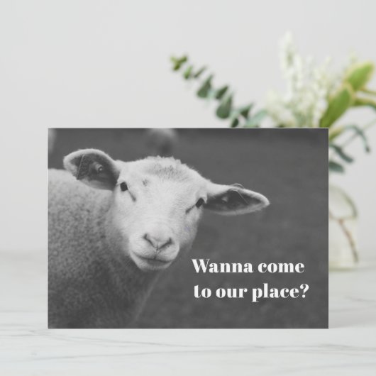 Lieve Pasen Uitnodiging (Staand voorkant)