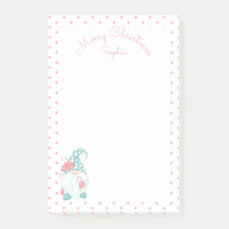 Lieve Pastelkleurig Prettig Kerstmis Aangepaste Na Post-it® Notes
