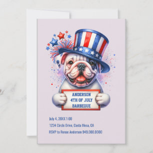 Lieve Patriottische Feest Uitnodiging
