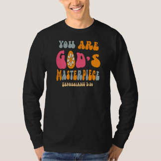 Lieve persoon achter mij U bent Gods meesterwerk C T-shirt