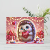 Lieve Persoonlijke Valentijnsdagkaart Feestdagenkaart (Staand voorkant)