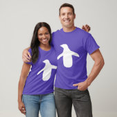 lieve pinguïn dierenvriend shirt retro (Unisex)