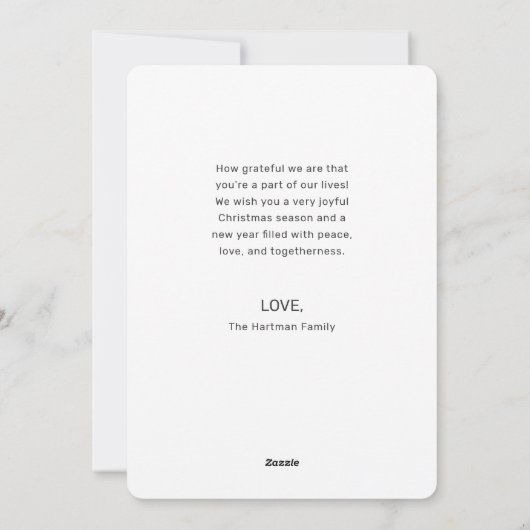 Lieve Pinguïn Grappige Pinguïn Kerstmis Feestdagenkaart (Achterkant)