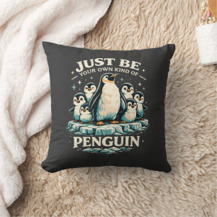 Lieve Pinguïnfamilie Inspiratie Kussen