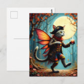 Lieve Piraat Kitty Fee  Briefkaart (Voorkant / Achterkant)