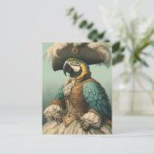 Lieve Piraatvogel Briefkaart (Staand voorkant)