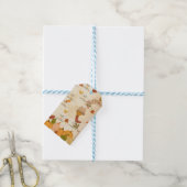 Lieve Pompoen Cadeaulabel (Met Touw)