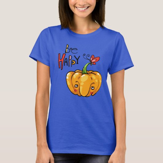 Lieve Pompoen "Hallo" T-shirt (Voorkant)